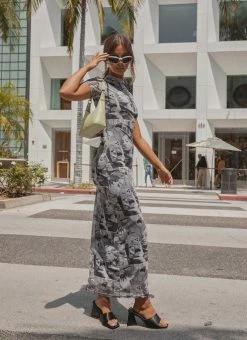 Best Sale 🔔 Riley Hubatka X Peppermayo - Angel Energy Maxi 👗 Dress - Riley Collage 🔔