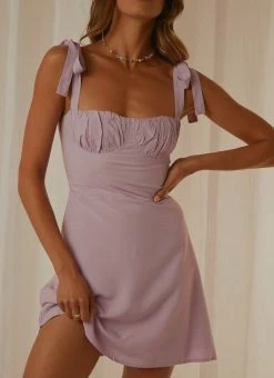 Promo ๐ Peppermayo Exclusive - French Kiss Mini ๐ Dress - Lilac โญ