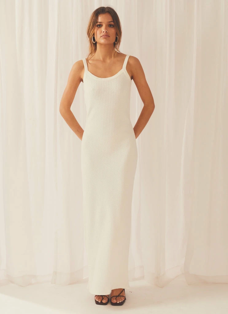 Deals ๐ Peppermayo Exclusive - Coco Crochet Midi ๐ Dress - White ๐ - Image 2