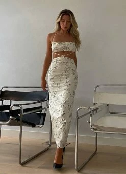 Best Sale 👏 Peppermayo X Rikki Day - Limonada Linen Maxi 👗 Dress - Aperitivo 👏