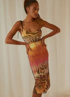 Promo 🔔 Peppermayo - Emeline Midi 👗 Dress - Wild Print 🎉