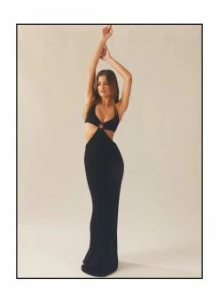 Cheapest 🛒 Peppermayo Exclusive - Havana Crochet Maxi 👗 Dress - Black 🥰