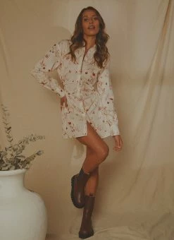 New 🥰 Peppermayo Exclusive - Corfu Linen 👚 Shirt 👗 Dress - Safari 💯