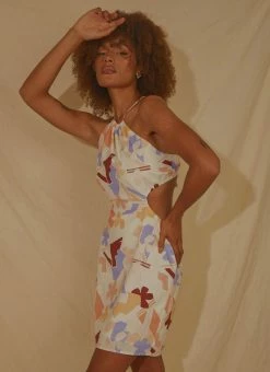 Top 10 ✨ Peppermayo Exclusive - LouLou Mini 👗 Dress - Abstract Resort 🌟